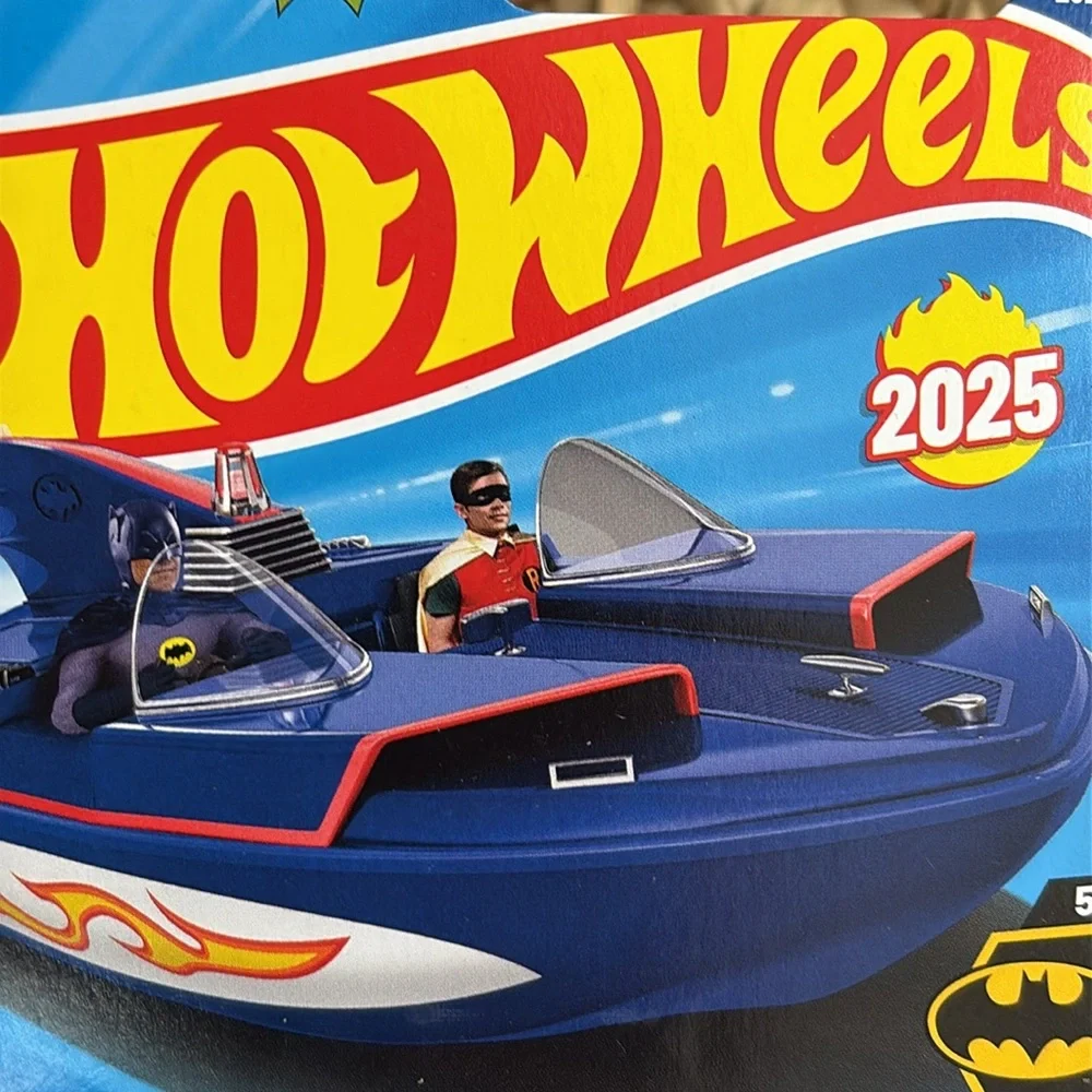 1966 Bat Boat Batman Robin Hot Wheels Speedboat BatBoat Toy Mattel New 2025